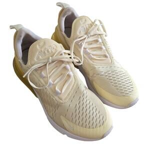Nike Air Max 270 Sneaker yellow cream 10